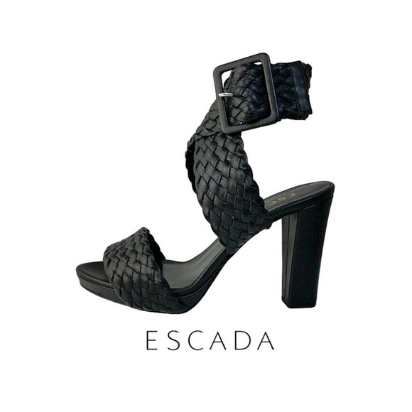ESCADA - ESCADA ブラック・ビスチェ（未使用） ESCADA エスカーダ ブラック クラッチバッグ